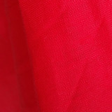 HF108 100% Hemp Linen Fire Red 170 gsm - Metre