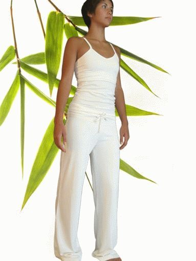 Womens Bamboo Yoga Pant - Bambu Dru - W2100