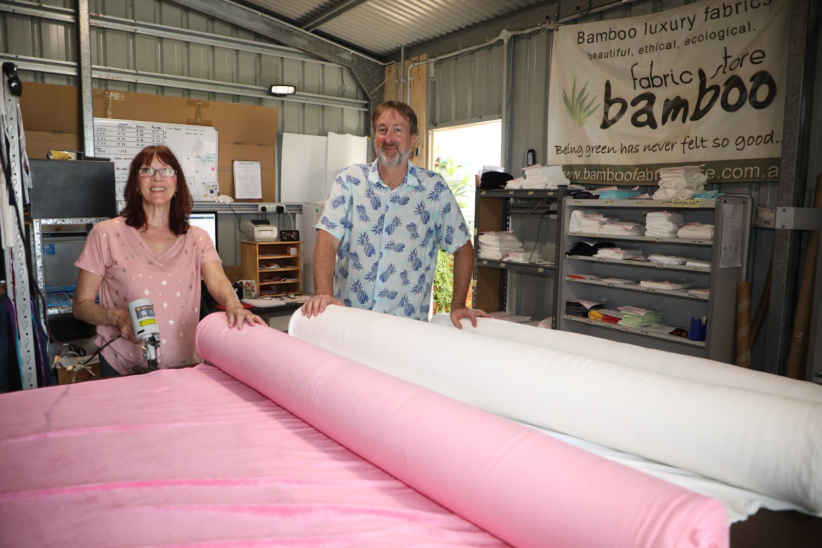Bamboo jersey on sale fabric australia