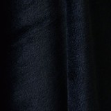 KF235 Bamboo Velour Black - Metre
