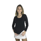 Lottie Long Sleeve Bamboo Top