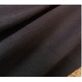 SFT1202 Bamboo Stretch French Terry Black - Metre
