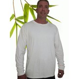 Mens Bamboo Long Sleeve T-Shirt Larger Size