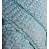 Bamboo Knitted Baby Blanket Mint