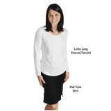 Bamboo Tube Skirt Midi - Knee Length
