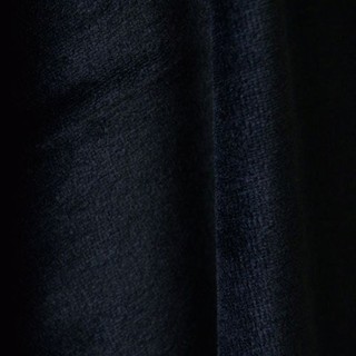 KF235 Bamboo Velour Black - Metre