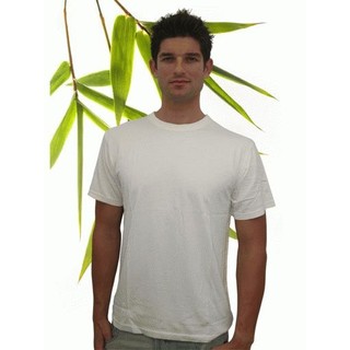 Mens Bamboo Short Sleeve T Shirt - Medium Black