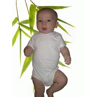 Bamboo Baby Onesie - 12-18 mth Natural