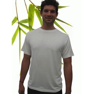 Mens Bamboo Sorona T Shirt - XL Natural