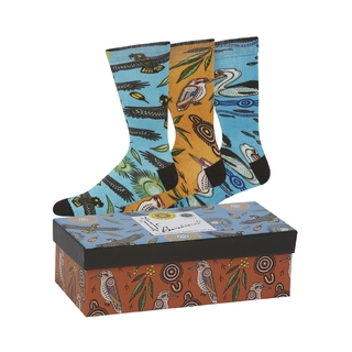 MENS AUSTRALIAN NATIVE BIRDS 3PK GIFT BOX