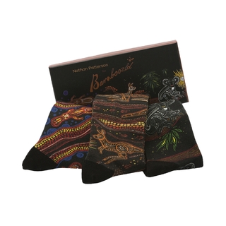 MENS INDIGENOUS AUSTRALIAN 3PK GIFT BOX