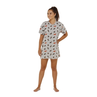 WOMENS WEINER BAMBOO NIGHT-TEE